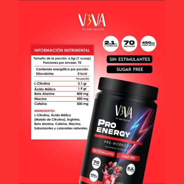 PRE WORKOUT - Imagen 3